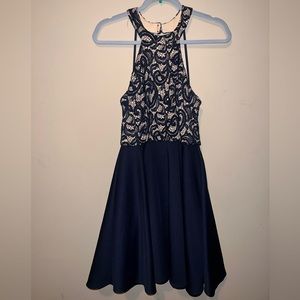 B. Darlin Navy blue dress